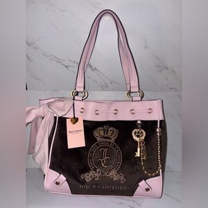 NWT Juicy Couture Classic Juicy Lover Tote